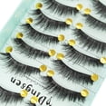 thumbnail image 3 of Fiudx Pestañas Postizatus, Extensiones de Pestañas En Volúmenes, Estilo Glamuroso y Tenues, Pestañas Postizas Reutilizables, Ideales Selfies de Boda, Maquillaje de Fiesta a Juego, Fibras de Alta Cali, 3 of 6