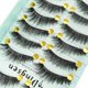 thumbnail image 4 of Xihbxyly Pestañas 3D, Pestañas Gruesas de Aspecto Natural, Pestañas Largas y Rizadas de Tira Completa, Estilo Glamuroso y Sutil, Pestañas Reutilizables, Maquillaje para Bodas, Look Perfecto para Self, 4 of 7