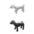 thumbnail image 1 of 2 uds maniquí de perro PU posición de material cuero para exhibir juguetes para perros, 1 of 3