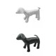 thumbnail image 1 of 2 uds maniquí de perro PU posición de material cuero para exhibir juguetes para perros, 1 of 3