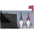 thumbnail image 4 of GZHJMY Beautiful Christmas Gnomes Magnetic Mailbox Cover Letter Post Box Cover Oversized 25.5 x 21 Inch Mailbox Cover for Home Garden Yard Patio Outdoor Decor Home Decor, 4 of 5
