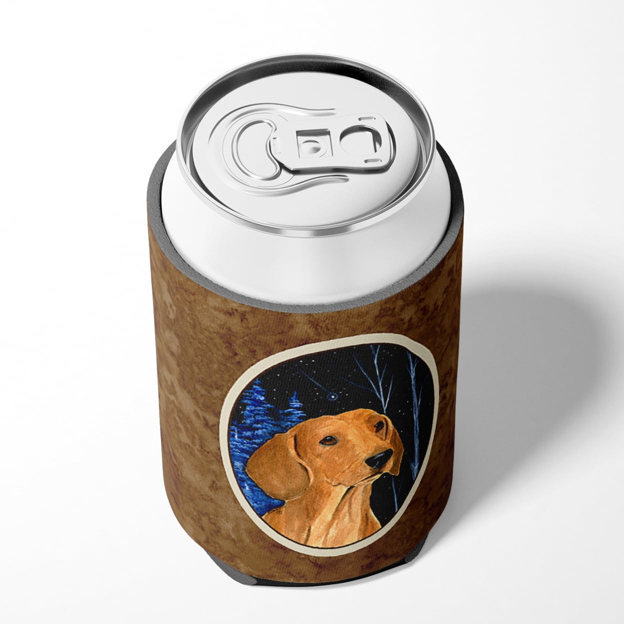 Carolines Treasures SS8379CC Starry Night Dachshund Can or Bottle Hugger Can Hugger multicolor