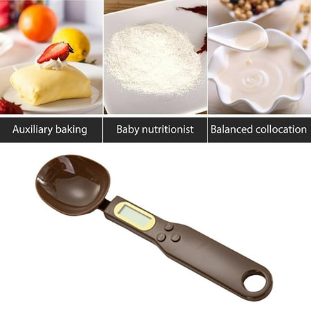 

WOXINDA Electronic Weighted Spoon Kitchen Scale Measuring Spoons Baking Spoon Scale