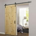 thumbnail image 4 of SFP Finished Products Division DBAH2B Barn Door Hardware Standard - Black, 4 of 4