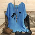 thumbnail image 2 of My Orders Lightweight Tops & Blouses Shirts for Women Trendy Dressy Casual Sleeveless Tops For Women White Women Short Sleeve Tops V Neck Red Shirts for Women, 2 of 5