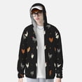 thumbnail image 4 of Balery Funny Chicken Men's Women's UPF 50+ Sun Protection Lightweight Hoodie Performance Long Sleeve Shirt for Fishing Running-3X-Large, 4 of 9
