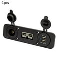 thumbnail image 1 of 1PCS 50A FOR Anderson Plug USB 3.0 Receptacle Flush Mount Recessed Plate, 1 of 5