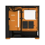Fractal Design Pop Air RGB Black Orange Core TG ATX High-Airflow Clear Tempered Glass Window Mid Tower Computer Case