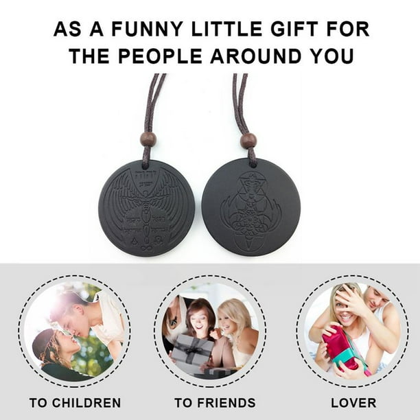 Quantum Science Scalar Energy Necklace Round Pendant For Men Woman