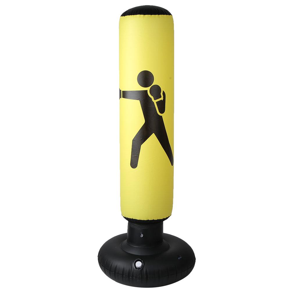 Mgaxyff Inflatable Punch Bag,PVC 160cm Fitness Hit Sandbag Adults