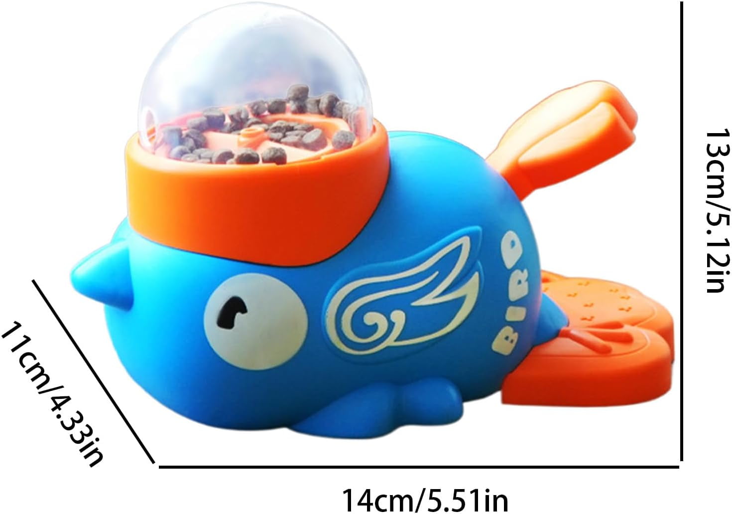 Interactive Treat Dispenser Toy,Dog Puzzle Toy, Duck Design Treat Dispenser Feeder for Mental Stimulation and Slow Eating in Indoor and Outdoor Play