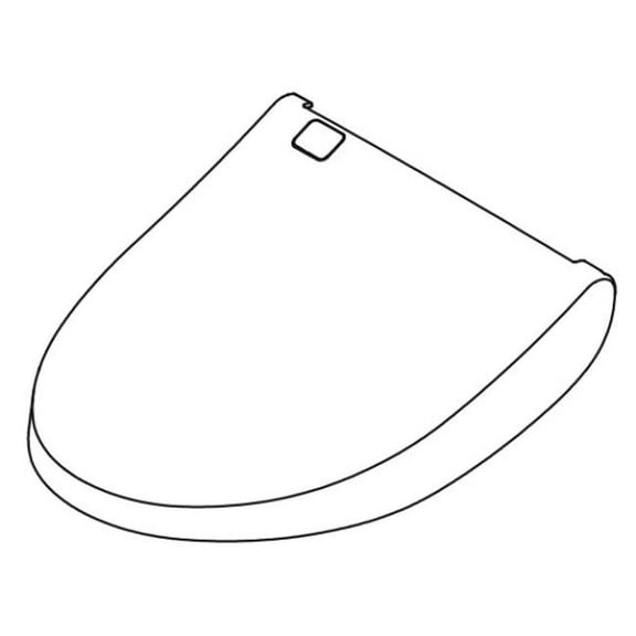 Toto THU9870-01 MS920 Lid Assembly, No.01 Cotton