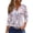 Navy #137, variant on 250th Anniversary USA Shirts Women 3/4 Sleeve Tshirts Loose American Flag Print Pullover 4th of July Celebration Party Tops Independence Day Patriotic V Neck 1776-2026 Blouses White M