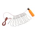 thumbnail image 4 of Kit de Filetage de Poisson, Réduit la Torsion Verrouillage de Poisson Vivant en Fil d'Acier de 5m pour Réservoir 10 Boucles, 4 of 8
