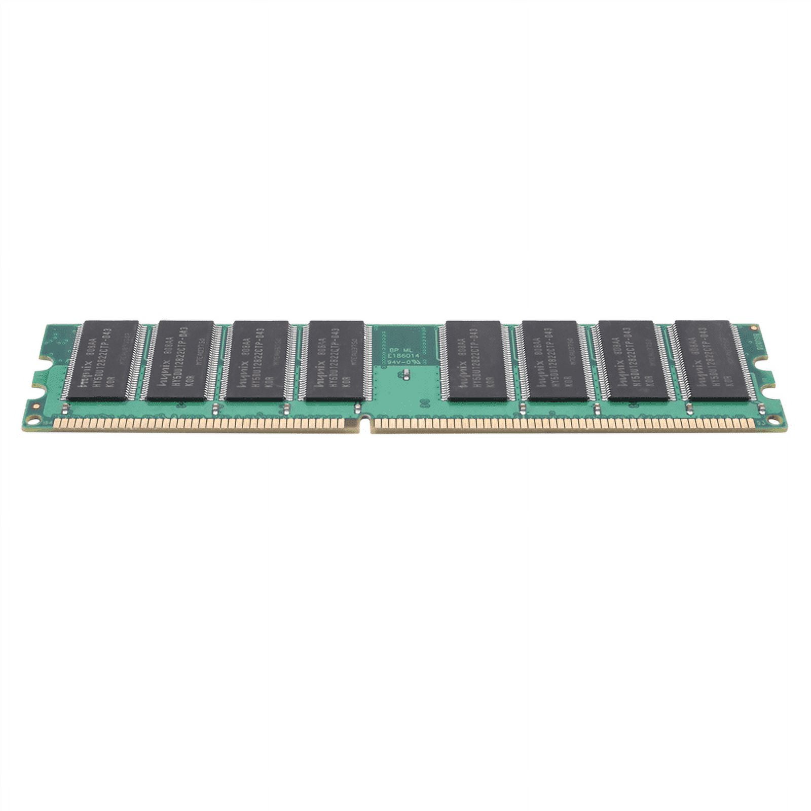4X DDR 1GB PC Memory Ram DDR1 Desktop PC3200 400MHz 184 Pin Non-ECC Computer Memoria Module,4 x DDR 1GB PC Memory Ram,Green