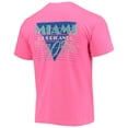 thumbnail image 3 of Men's Pink Miami Hurricanes Miami Vice 305 Comfort Color T-Shirt, 3 of 3