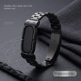 thumbnail image 4 of Stainless Steel Watch Band Compatible with Fitbit Air, Quick Release Metal Replacement Wristband, 4 of 7
