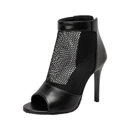 

YUHAOTIN Female Resort Sandals for Women 2024 Women s Bohemian Canvas Lace up Sandals High Heel Ethnic Style Wedges Blue Sandals for Women Womens Dress Sandals Low Heel Closed Toe