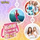 thumbnail image 5 of Bandolera Pokemon Pikachu Eevee para niñas, color rosa, AOP, 5 of 7