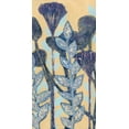 thumbnail image 2 of Popp, Grace 14x24 Black Ornate Wood Framed with Double Matting Museum Art Print Titled - Chromatic Floral Mix II, 2 of 4