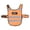 Orange, variant on Dog Reflective Vest Adjustable Dog Safety Service Vest Pet High Visibility Apparel For Hunting Outdoor Activities Walking At Night(Yellow S-35Cm)