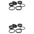 thumbnail image 4 of Advancent CANSUCC Paquete de 6 bicicletas de montaña de aleación Arandela de auriculares Portátil Profesional Ciclos al aire libre Espaciador Negro 2Conjunto, 4 of 6