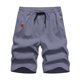 thumbnail image 3 of pstuiky Pantalones cortos de gimnasio, Pantalones cortos deportivos informales con estampado de cordón para exteriores de verano para hombre Pantalones cortos de golf, 3 of 6