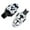 Argent, variante sur jinwen Repose-Pieds de Moto Génériques Accessoires Faciles à Installer Repose-Pieds de Moto Noir