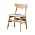 thumbnail image 2 of Silla de Madera con Respaldo Muebles para El Hogar Sillas de Cocina de Estilo Rústico Silla Decorativa Silla de Madera para Sala de Estar Interior Hot, 2 of 8