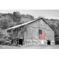 thumbnail image 2 of Deiter, Lori 24x17 Black Ornate Wood Framed with Double Matting Museum Art Print Titled - Patriotic Farm II, 2 of 4