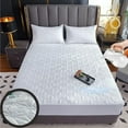 thumbnail image 3 of Beddora Queen Waterproof Mattress Protector – Hypoallergenic, 200 GSM Plush Polyfill, 15” Deep Pocket Elastic Fit – Machine Washable, 3 of 8