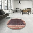 thumbnail image 4 of Ahgly Company Machine Washable Indoor Rectangle Traditional Vermilion Red Area Rugs, 5' x 8', 4 of 7