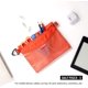 thumbnail image 2 of Water-Resistant Material Zipper Pouch, Mesh Zipper Bags for Storage, Travel, Office (Black, Small), 2 of 5