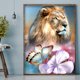thumbnail image 3 of Cuadros Decorativos 11CT impreso completo punto de cruz DIY tigre mariposa mano pintura habitación decoración JShteea Nuevos Originales, 3 of 8