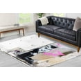 thumbnail image 2 of Painting Rug, Easy to Clean Rugs, Child Angel Rugs, Angel Boy Rugs, Machine Washable Rug, Rug, Personalized Gifts Rug, Banksy Angel Rug, 2'x3' - 60x90 cm, 2 of 8