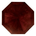 thumbnail image 5 of Pemberly Row Traditional Wood Octagon Gaming Table in Cherry, 5 of 6