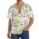 thumbnail image 1 of Fotbe Happy Easter Camisa Estampada de Manga Corta para Hombre, Casual de Verano, Estilo Playero, Sin Arrugas-Large, 1 of 5