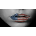 thumbnail image 2 of Phillip, Jamie 14x9 White Modern Wood Framed Museum Art Print Titled - Kiss Me America, 2 of 4