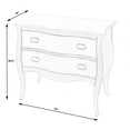 thumbnail image 2 of Black 2 Drawer Chest, 2 of 7