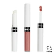 COVERGIRL Outlast All-Day Lip Color Liquid Lipstick and Moisturizing Topcoat, Longwear, Dusty Blush, Stays On All Day, Moisturizing Formula, Cruelty Free, Easy Two-Step Process