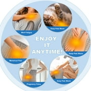 TCVOR Flannel Heating Pad for Deep Heat and Comfort, 12 x 24 Electric Heating Pad, Fast-Heating with 6 Heat Settings, 4 Timer Auto Shut Off, Machine Washable