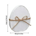 thumbnail image 3 of Easter Egg Decorations with Jute Bows for Rustic Home Decor, Tiered Tray Styling and Spring Holiday Table Centerpiece (Multicolor), 3 of 6