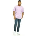 thumbnail image 3 of 9 Pack of Mens Cotton Slub Pocket Tees Tshirt, T-shirts in bulk Wholesale, Colorful Packs (Large), 3 of 7