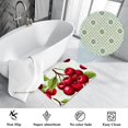 thumbnail image 3 of Cherry Machine Washable Non-Slip Polyester Indoor Floor Rug and Chair Mats, 3 of 6