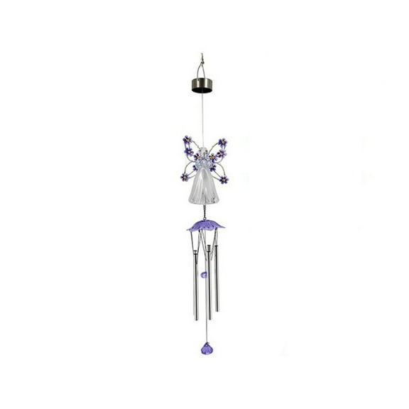 Solar Wind Chimes, Angel LED Wind Chimes Outdoor Garden Decoration, Waterproof Angel Solar Hanging Wind Chimes Lights for Garden Window Pavilion Yard, Gifts for Women