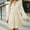 Beige, variant on TAGOLD Womens Dress,Women Fashion Casual Comfy Long SleeveleV-Neck Knee-High Dresses