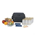 thumbnail image 3 of PackIt Zuma 8.9 Qt Freezable Cooler Bag, Charcoal Gray Solid Print, 3 of 10
