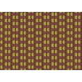 thumbnail image 1 of Ahgly Company Indoor Rectangle Patterned Saffron Red Area Rugs, 3' x 5', 1 of 6