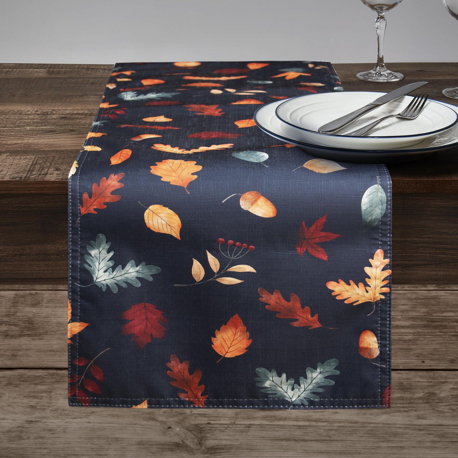 WAY TO CELEBRATE HARVEST PRINTED TABLE RUNNER