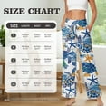 thumbnail image 7 of Psesaysky Women High Waist Palazzo Pants Tropical Sea Turtle Print Spring 2026 Casual Wide Leg Trousers Loose Work Office Business Yoga Pant with Pockets, Size XL, 7 of 7